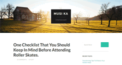 Desktop Screenshot of musi-ka.com