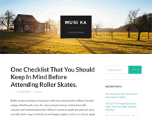Tablet Screenshot of musi-ka.com